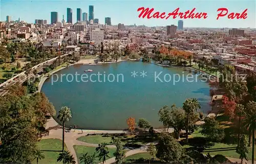 AK / Ansichtskarte Los_Angeles_California MacArthur Park General view 
