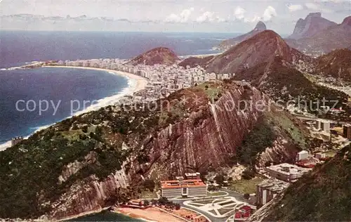 AK / Ansichtskarte Rio_de_Janeiro Fliegeraufnahme Rio_de_Janeiro