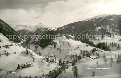 AK / Ansichtskarte Gries_Brenner Panorama Gries Brenner