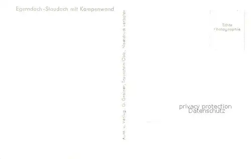 AK / Ansichtskarte Staudach Egerndach Fliegeraufnahme mit Kampenwand Staudach Egerndach