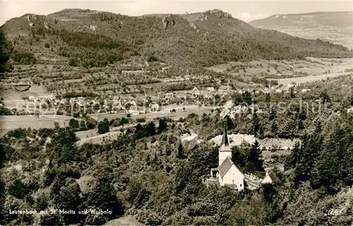 AK / Ansichtskarte Leutenbach_Mittelfranken mit St Moritz und Walbala Leutenbach Mittelfranken