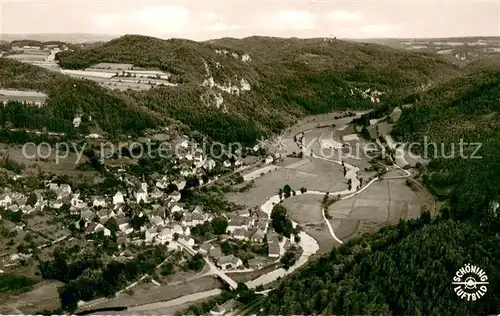 AK / Ansichtskarte Muggendorf_Fraenkische_Schweiz Fliegeraufnahme Muggendorf_Fraenkische