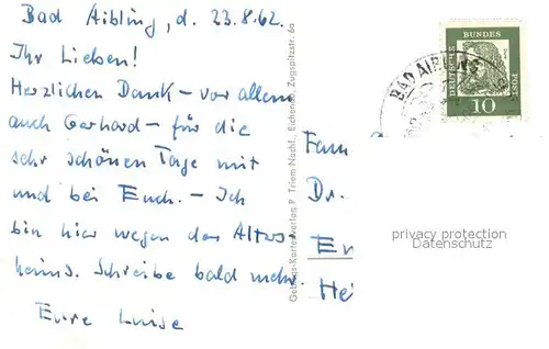 AK / Ansichtskarte Bad_Aibling Fliegeraufnahme Bad_Aibling