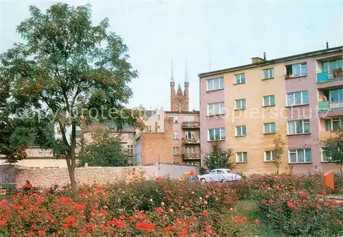 AK / Ansichtskarte Swiebodzin Skwer przy ulicy Obroncow Stalingradu Swiebodzin