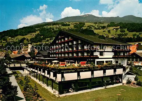 AK / Ansichtskarte Schruns_Tschagguns Hotel Loewen mit Itonskopf 