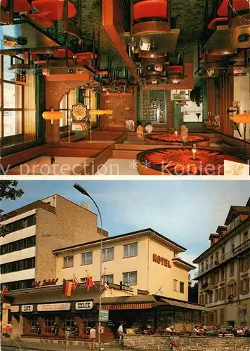 AK / Ansichtskarte Interlaken_BE Hotel Restaurant Bahnhof Gastraum Interlaken_BE