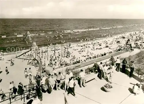 AK / Ansichtskarte Zinnowitz_Ostseebad Kegelbahn am Strand Zinnowitz_Ostseebad