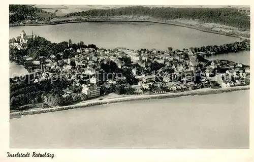 AK / Ansichtskarte Ratzeburg Inselstadt Naturpark Lauenburgische Seen Fliegeraufnahme Ratzeburg
