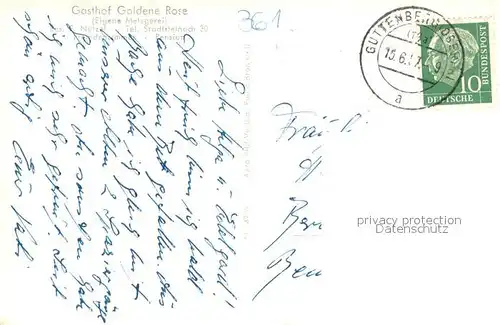 AK / Ansichtskarte Guttenberg_Oberfranken Original Fliegeraufnahme Guttenberg Oberfranken