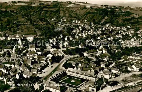 AK / Ansichtskarte Bad_Orb Heilbad im Spessart Fliegeraufnahme Bad_Orb