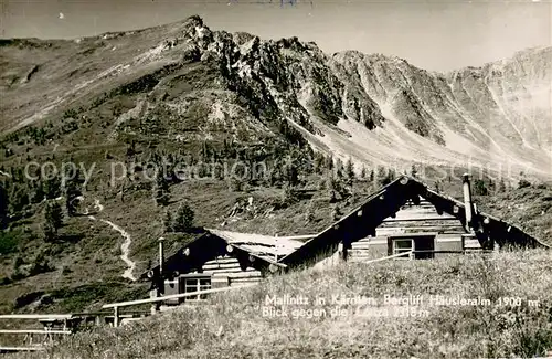 AK / Ansichtskarte Mallnitz_Kaernten Berglift Haeusleralm Blick gegen die Lonza Alpen Mallnitz Kaernten