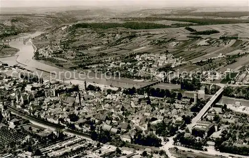AK / Ansichtskarte Ochsenfurt Maintal Fliegeraufnahme Ochsenfurt