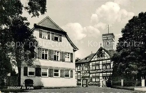 AK / Ansichtskarte Zirndorf_Mittelfranken Gaststaette Alte Veste Zirndorf Mittelfranken