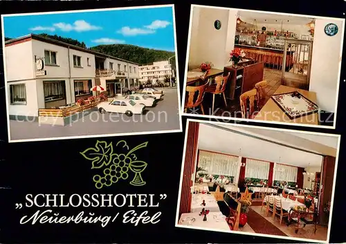 AK / Ansichtskarte Neuerburg_Eifel Schlosshotel Neuerburg Gastraeume Neuerburg Eifel