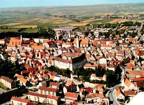 AK / Ansichtskarte Dillingen_Donau Fliegeraufnahme Dillingen Donau