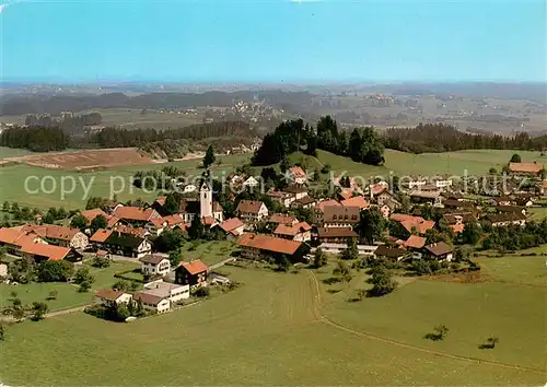 AK / Ansichtskarte Ellhofen_Allgaeu Fliegeraufnahme Ellhofen Allgaeu