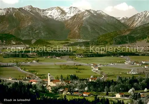 AK / Ansichtskarte Elbach_Miesbach Fliegeraufnahme im Leitzachtal Elbach Miesbach