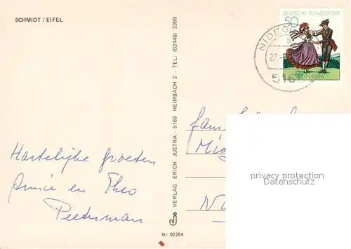 AK / Ansichtskarte Schmidt_Nideggen Fliegeraufnahme Schmidt Nideggen