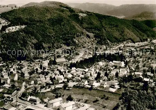 AK / Ansichtskarte Oppenau Fliegeraufnahme Oppenau