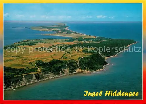 AK / Ansichtskarte Insel_Hiddensee Fliegeraufnahme mit Dornbusch Insel Hiddensee