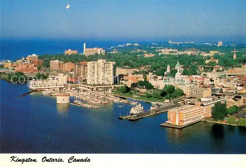 AK / Ansichtskarte Kingston_Ontario Fliegeraufnahme Kingston_Ontario