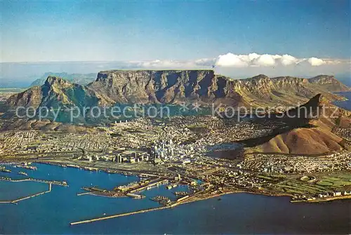 AK / Ansichtskarte Cape_Town_Kaapstad_Kapstadt Fliegeraufnahme Cape_Town