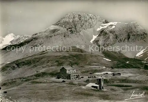 AK / Ansichtskarte Col_de_l_Iseran Hotel du Col de la Chapelle Vue aerienne Col_de_l_Iseran