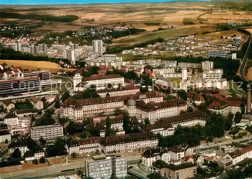 AK / Ansichtskarte Wuerzburg Universitaetskliniken im Luitpoldkrankenhaus Fliegeraufnahme Wuerzburg