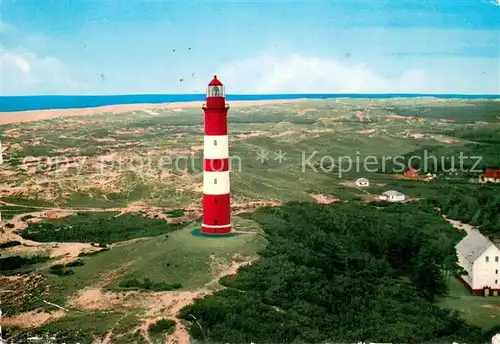 AK / Ansichtskarte Amrum Nordseeinsel Leuchtturm Fliegeraufnahme Amrum