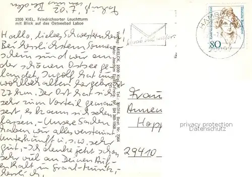 AK / Ansichtskarte Laboe Friedrichsorter Leuchtturm Marine Ehrenmal Fliegeraufnahme Laboe