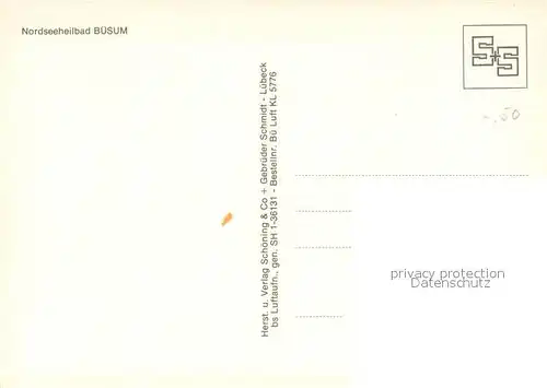 AK / Ansichtskarte Buesum_Nordseebad Hafen Fliegeraufnahme Buesum_Nordseebad