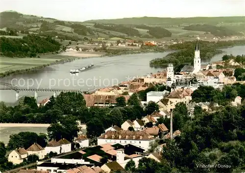 AK / Ansichtskarte Vilshofen_Donau Panorama Vilshofen Donau