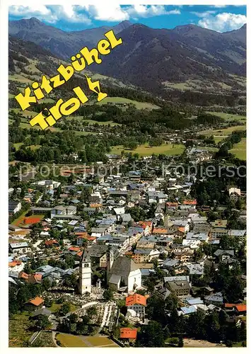 AK / Ansichtskarte Kitzbuehel_Tirol Fliegeraufnahme Kitzbuehel Tirol