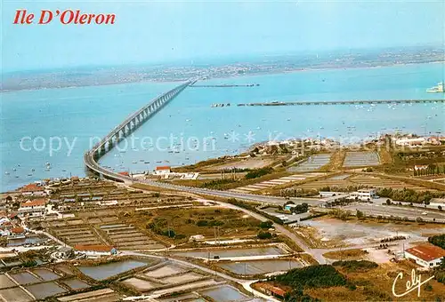 AK / Ansichtskarte Ile_d_Oleron Le Viaduc daccess Vue aerienne  Ile_d_Oleron