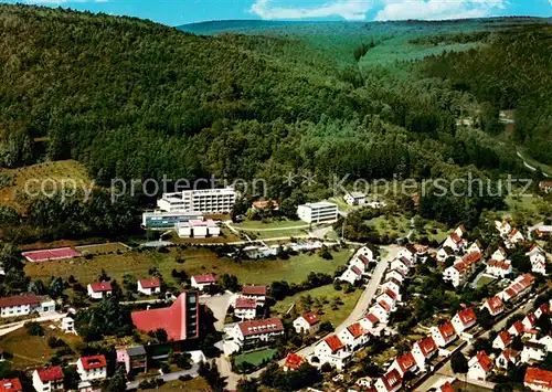 AK / Ansichtskarte Lohr_Main Fliegeraufnahme OT Lindig Lohr_Main