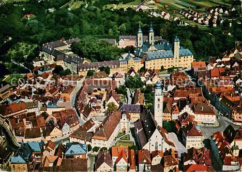 AK / Ansichtskarte Bad_Mergentheim Fliegeraufnahme Bad_Mergentheim