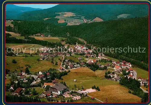 AK / Ansichtskarte Huzenbach im Murgtal Fliegeraufnahme Huzenbach
