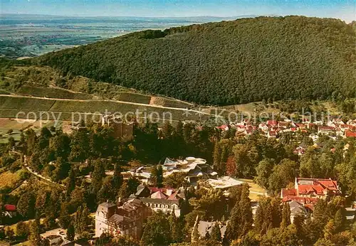 AK / Ansichtskarte Badenweiler Fliegeraufnahme mit Kurhaus Badenweiler