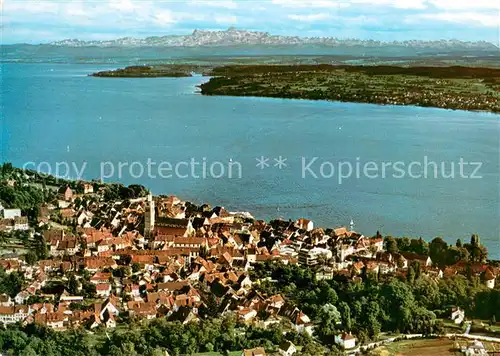 AK / Ansichtskarte ueberlingen_Bodensee Fliegeraufnahme ueberlingen Bodensee