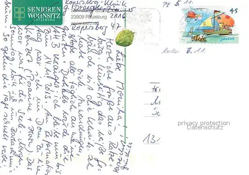 AK / Ansichtskarte Ratzeburg Senioren Wohnsitz Ratzeburg Fliegeraufnahme Ratzeburg