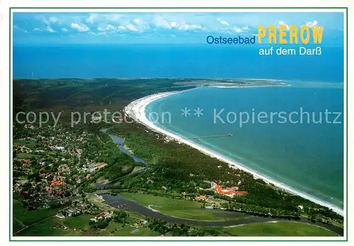 AK / Ansichtskarte Prerow_Ostseebad Fischland Darss Zingst Fliegeraufnahme Prerow_Ostseebad