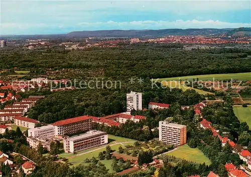 AK / Ansichtskarte Rueppurr Evang. Diakonissenanstalt Krankenhaus Mutterhaus Krankenpflegeschulen Fliegeraufnahme Rueppurr