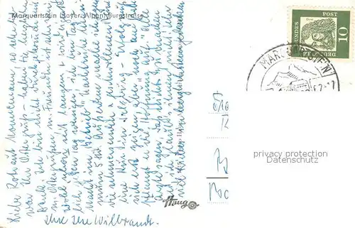 AK / Ansichtskarte Marquartstein Burgstrasse Marquartstein