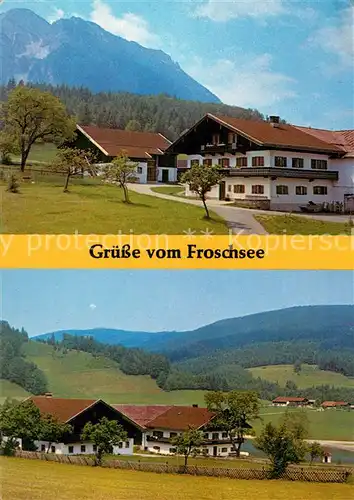 AK / Ansichtskarte Ruhpolding Jugendheim des Landkreises Schaumburg Lippe mit Rauschberg Ruhpolding