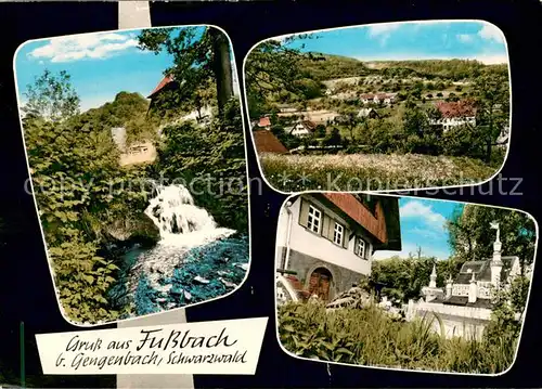 AK / Ansichtskarte Fussbach Teilansichten Panorama Fussbach