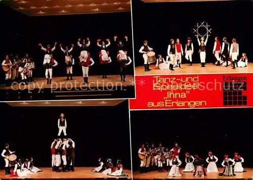 AK / Ansichtskarte Herzogenaurach Tanz und Speeldeel Ihna aus Erlangen Herzogenaurach