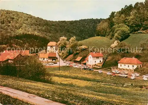 AK / Ansichtskarte Heckmuehle_Gemuenden Gasthaus Pension Heckmuehle Heckmuehle_Gemuenden