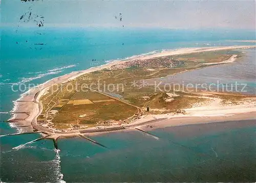 AK / Ansichtskarte Wangerooge_Nordseebad Fliegeraufnahme Wangerooge_Nordseebad