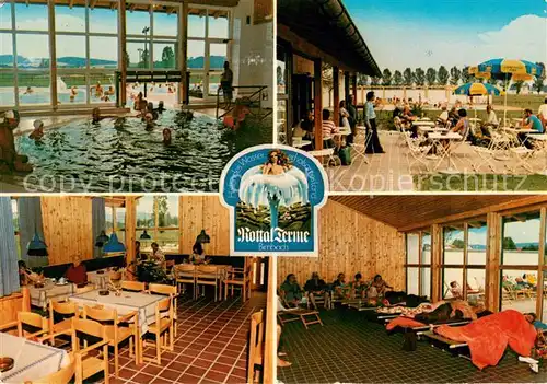 AK / Ansichtskarte Birnbach_Rottal Rottal Terme Kurcafe Restaurant Hallenbad Terrasse Birnbach Rottal