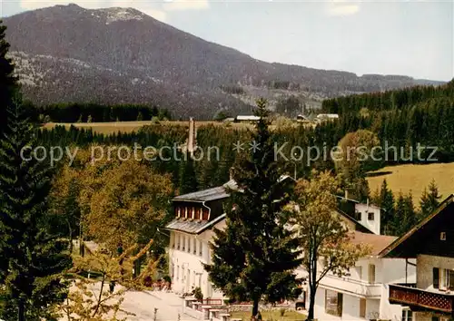 AK / Ansichtskarte Eisenstein_Zelezna_Ruda Gasthaus Pension Neuwaldhaus Eisenstein_Zelezna_Ruda